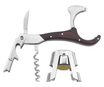 Ръчно изработен тирбушон, Bollicine, Legnoart - GS-2, венге