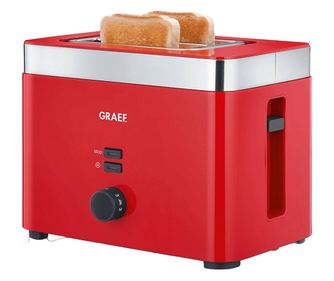 Graef Kenyérpirító, TO63, 2 szeletes, piros