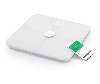 Cantar Smart ETA Vital Pure 7781 90000, 180 Kg, Bluetooth, Sticla securizata, alb