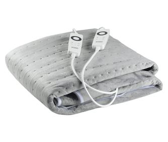 DOMO Elektromos takaró, 160x140 cm, Szürke