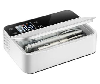 Frigider medicamente, pentru insulina, portabil, LUDORA®, capacitate racire 0-18°C, dimensiuni 215 x140 x60 mm, ideal pentru mas