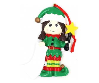 Decorațiune cu magnet - Spiridușă cu baghetă steluță