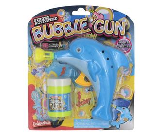 Πιστόλι σαπουνόφουσκες Bubble Gun δελφίνι