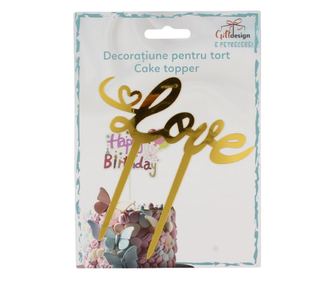 Torta ukras s porukom LJUBAV
