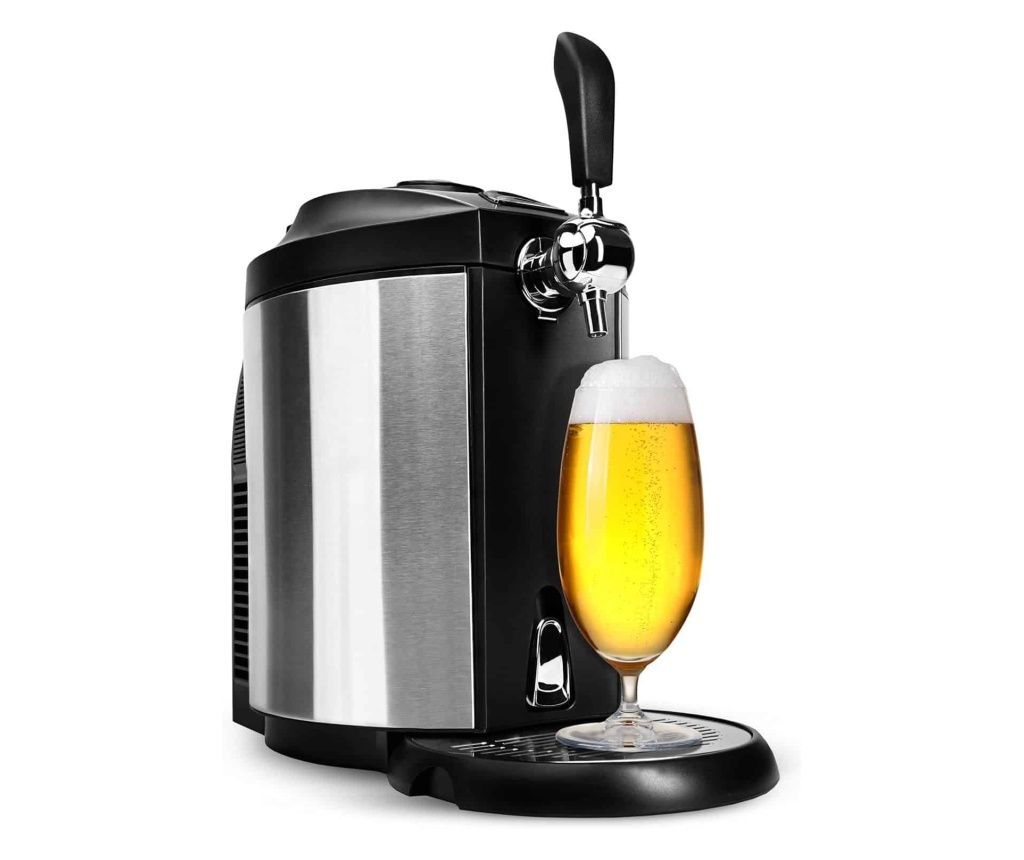 Dozator bere cu racire, Clatronic, 5 litri, inox