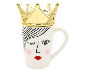 Šalica s poklopcem King, 14x10x17,5 cm, Hoff Interieur