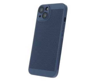 Ефирен защитен калъф за iPhone 14 Pro 6.1", полиуретанов термопластичен, син