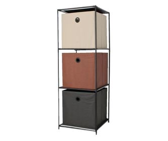Гардероб 3 рафта и 3 кутии за съхранение 30×30см