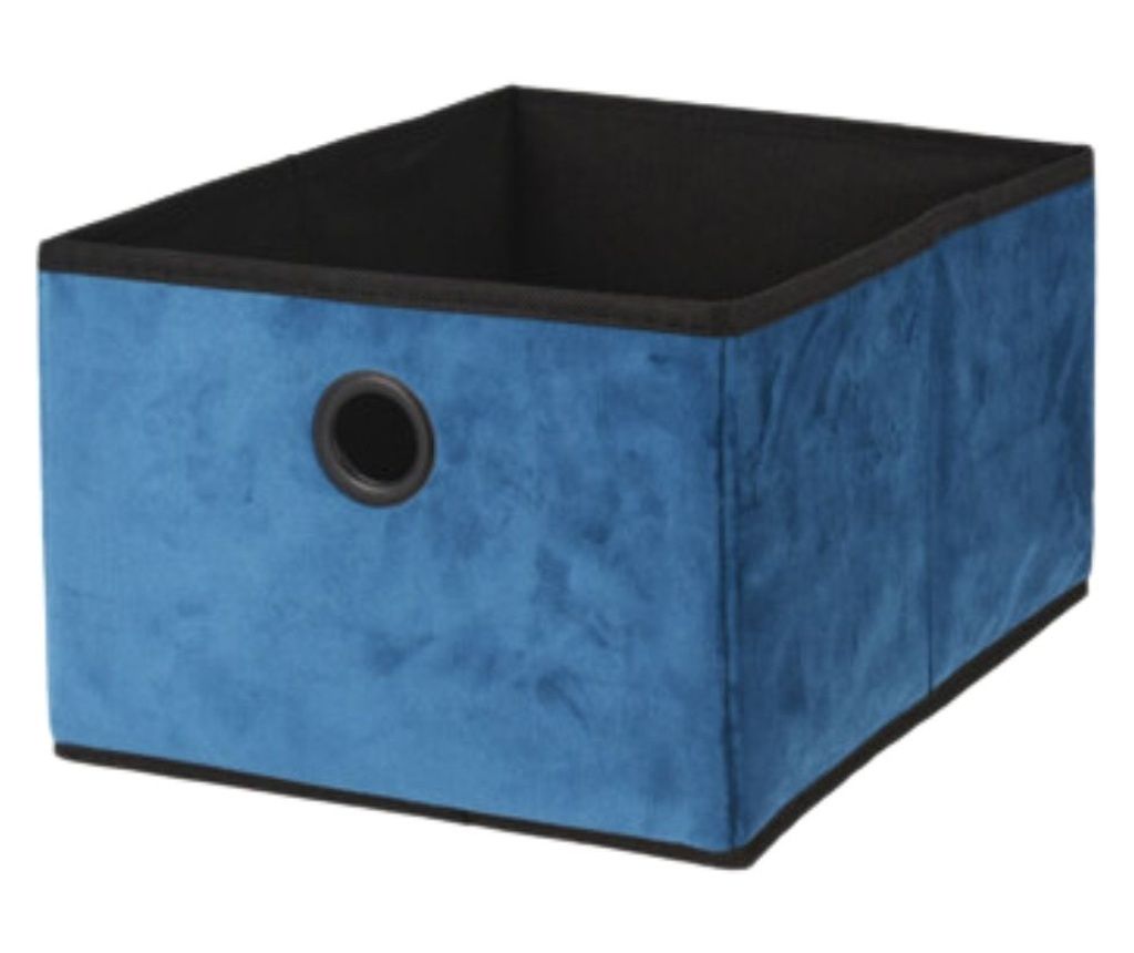 Κουτί αποθήκευσης, ανοιχτό, μπλε, 32x25x8 cm, Storage Solutions