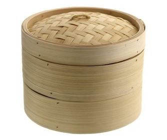 Vas gatit la abur Fuji, bambus, 20x16 cm