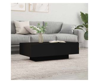 Mizica za kavo, črna, 100x49,5x31 cm, obdelano leseno