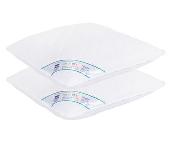 SET 2 Perne Medicinale Hipoalergenice Somnart 40x40cm, HypoallergenicMed, 100% fibra poliester, lavabile la 95 de grade, fermita