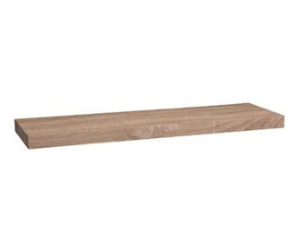 Rgztett fali polc, furnr, 80x23x3,8 cm
