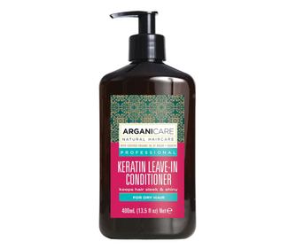 Balsam fara clatire cu Keratina pentru par uscat, Arganicare, 400 ml