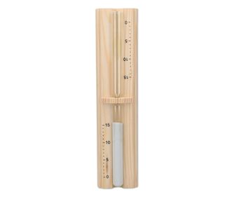 Clepsidra Sauna Navaris, 29.5x7.5x4 cm, Lemn Pin, Rezistenta Caldura, 47800.02
