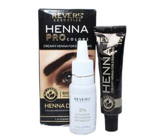 Henna festék, Revers Cosmetics, Henna Pro Colors, fekete