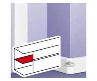 Legrand 010473 DLP 65 mm magas fedéltartóval válaszfal 2m/db