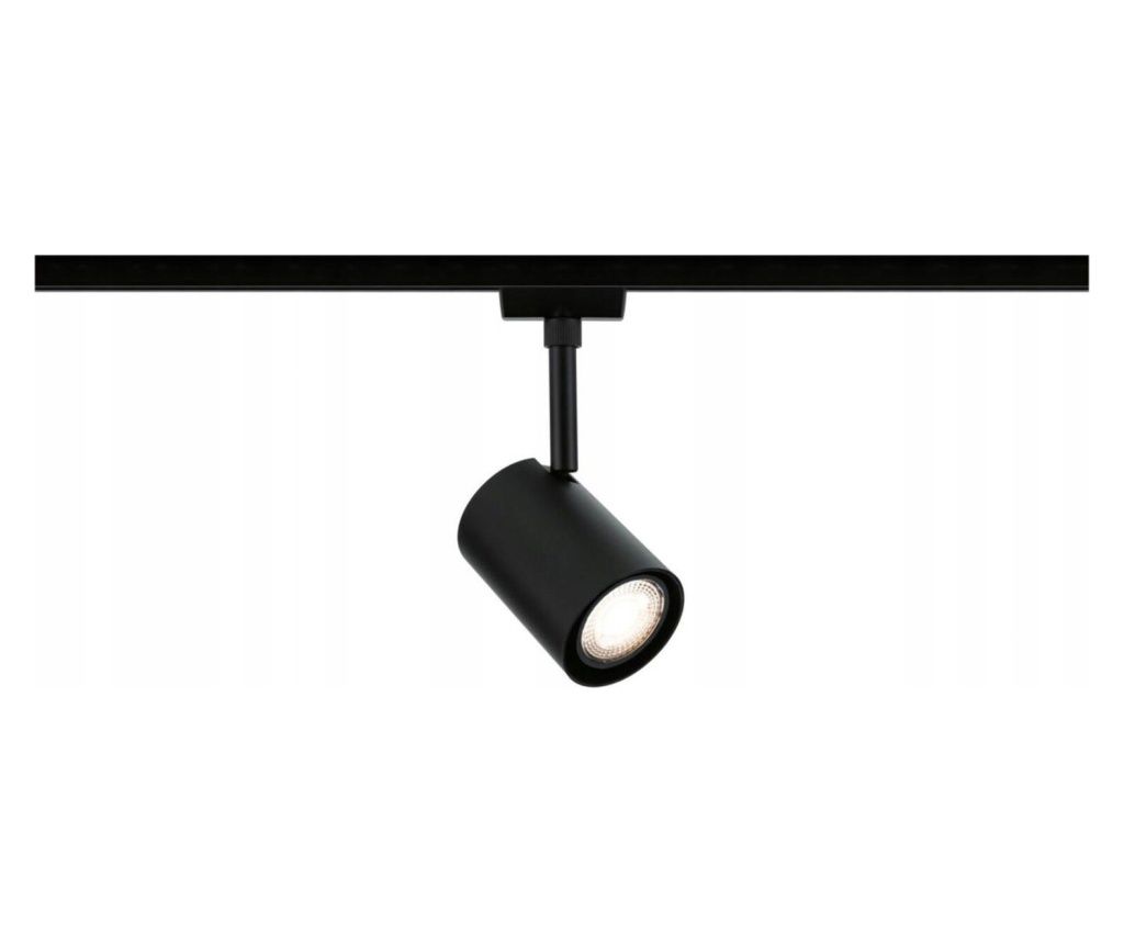  Paulmann Reflektor na szynoprzewód URail LUX DIM GU10 max.10W czarny matowy / tworzywo sztuczne