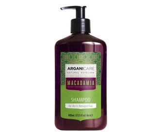 Sampon revitalizant cu ulei de macadamia pentru par uscat si deteriorat, Arganicare, 400 ml