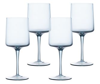 4 db-os Navaris borospohár készlet, 400 ml, borhoz és hideg italokhoz, pohár, 56212.01