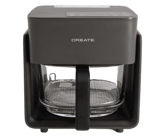 Fritőz forró levegővel és gőzzel, CREATE, Air Fryer Mist, űrtartalom 4,2 liter, átlátszó kosár, 6 előre beállított program, érin