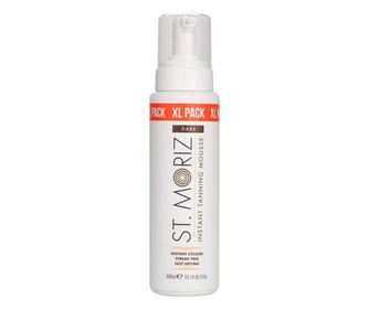 St Moriz DARK Instant Bronze Professzionális önbarnító hab, XL kiszerelés 300 ml