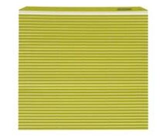 Makisu podloga za rolanje sushija, zelena, Hendi, 250x240x(V) mm