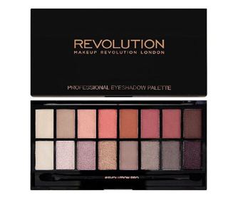Παλέτα σκιών ματιών Makeup Revolution New-Trals vs Neutrals, 16 Χρώματα