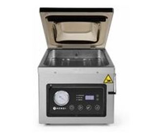 Hendi Vakuumski pakirni stroj s komorom, 1000W, dimenzije komore: 280x393x(V)110mm, 330x480x(V)356 mm