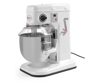 Hendi HEAVY DUTY planetáris mixer, 7 literes, 650 W, digitális vezérlőpanel, rozsdamentes acél, 3 sebesség: 128 / 252 / 545 ford