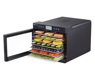 Deshidrator alimente, capacitate 7 tavi 375x300 mm, afisaj digital, 500W,345x450x(H)315mm