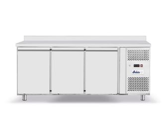 Profesionalni hladnjak s 3 vrata, nehrđajući čelik, ARKTIC by Hendi Profi Line, 420 L, -18/-22°C, 600 W