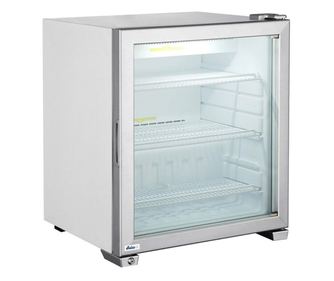 Rashladna vitrina, temperaturni raspon -18/-14 C, 230 W, kućište od nehrđajućeg čelika, ARKTIC by Hendi, 620x575x(V)712 mm, ener