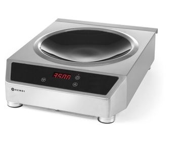 Hendi 3500 W indukcijski štednjak za wok 340x450x(V)120 mm, 230 V
