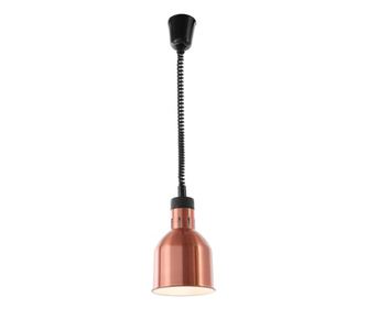 Lampa de incalzire cilindrica, finisaj cupru ø175x(H)250