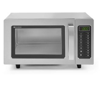 Profesionalna programabilna mikrovalna pećnica, 25 L, digitalna, nehrđajući čelik, 1000W, 100 programa, Hendi