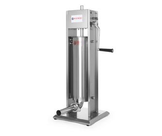 Hendi Profi Line Punilica za kobasice, kapacitet 7 litara, vertikalna, uključena 3 lijevka