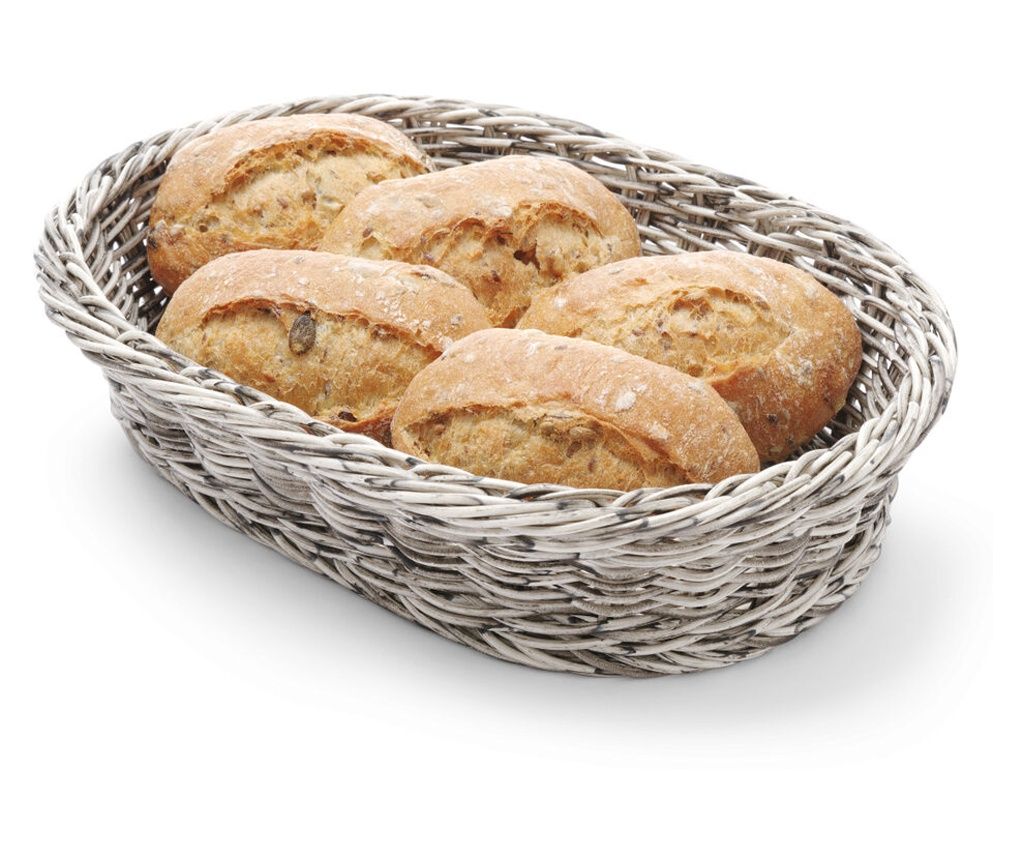 Hendi košara za serviranje kruha, siva, 250x190x(V)65mm