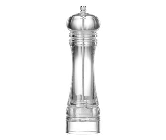 Hendi Młynek do soli, przezroczyste szkło akrylowe, ø60x(H)215 mm