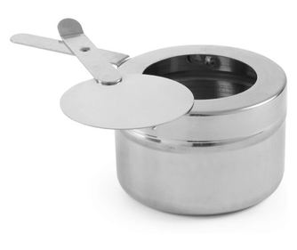 Suport Hendi pentru combustibil chafing dish, otel inoxidabil, 90x(H)60 mm - 2 bucati