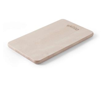 Deska do krojenia z litego drewna bukowego, 340x200x(H)14 mm, Hendi