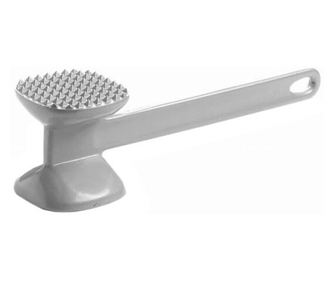 Hendi Tłuczek do mięsa, 22 cm, ząbkowany/płaski, aluminiowy