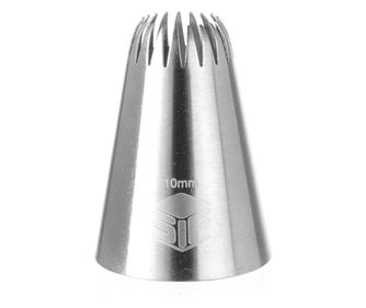 Hendi zvjezdasti nastavak za ukrašavanje slastica/peciva, nehrđajući čelik, promjer 10 mm