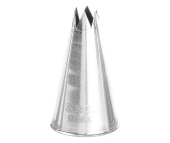 Hendi zvjezdasti nastavak za ukrašavanje slastica, nehrđajući čelik, promjer 9 mm