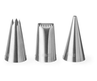 Set od 5 nastavaka za ukrašavanje slastica, Hendi, nehrđajući čelik