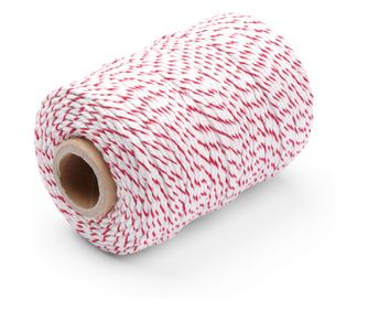 Hendi mesarski/roladni sukanec, mešanica bombaža in poliestra, 132 m