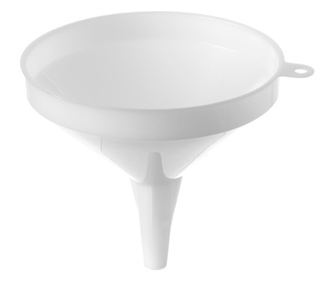 Hendi lijevak, 127x(h)130 mm polipropilen, bijeli