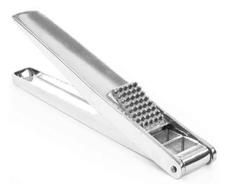 Преса за чесън, Hendi, алуминий, 175x30 мм