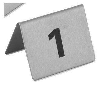 Hendi tabla s številkami za mizo - Številke 13-24, 55x52x(V)40 mm