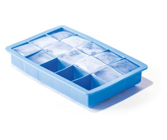 Trpežen silikonski model za ledene kocke, majhne kocke, Hendi, 19x12x(V)3,5 cm, za profesionalno uporabo